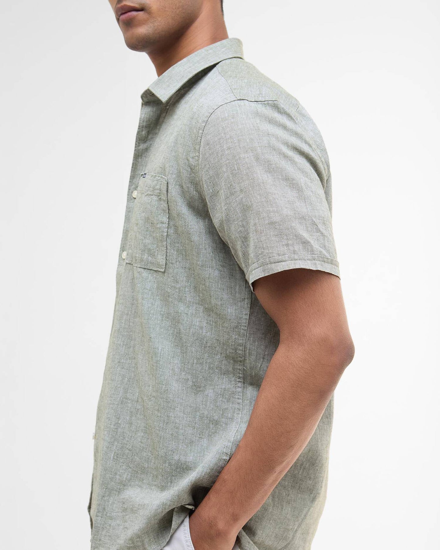 BARBOUR Camicia estiva a maniche corte Nelson
