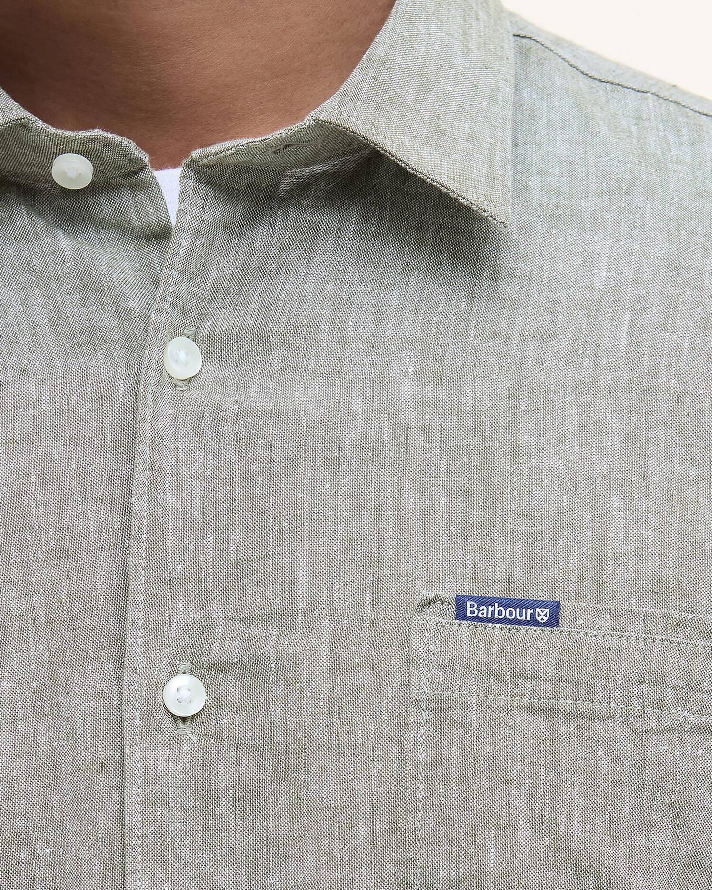 BARBOUR Camicia estiva a maniche corte Nelson