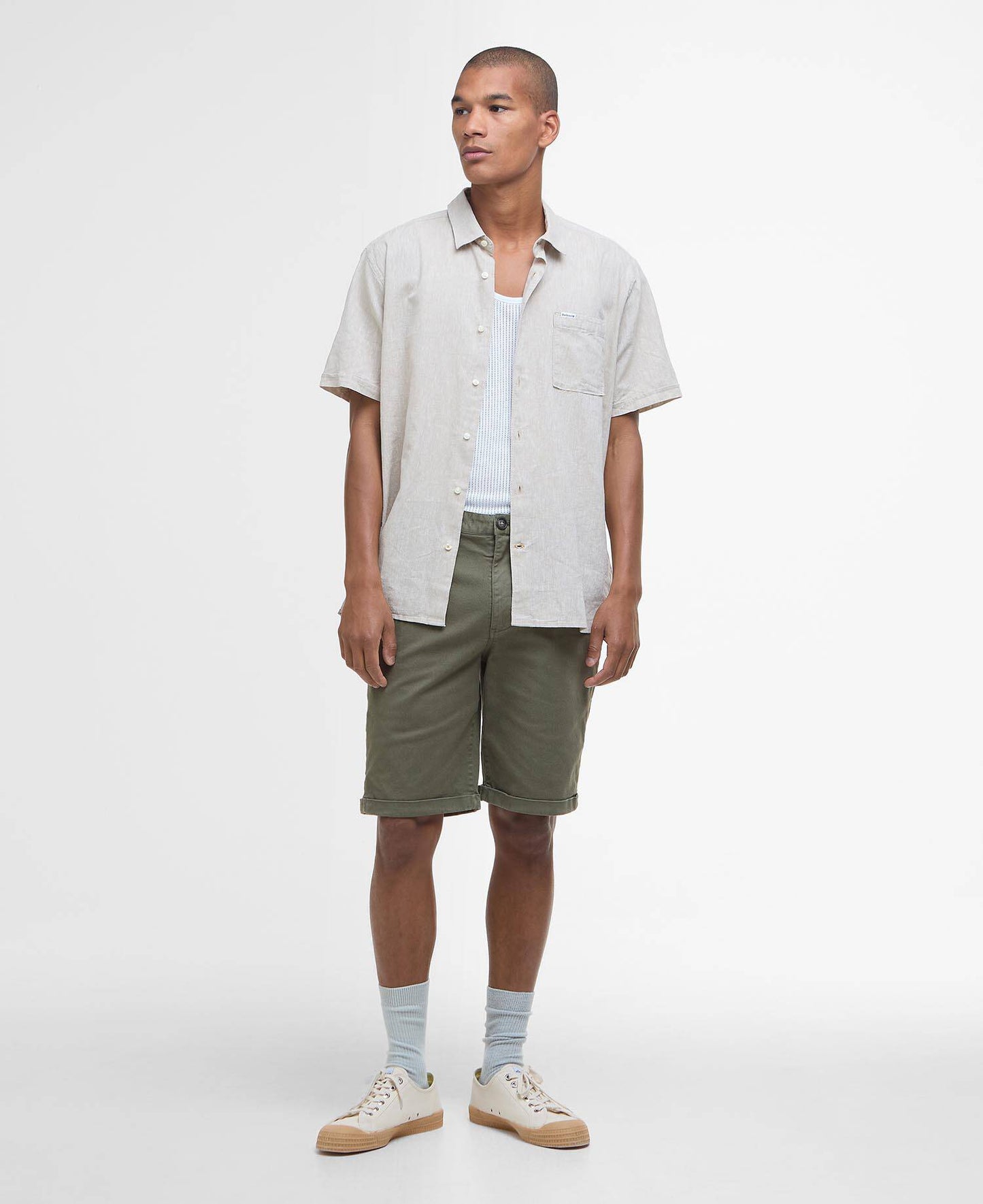 BARBOUR Camicia estiva a maniche corte Nelson