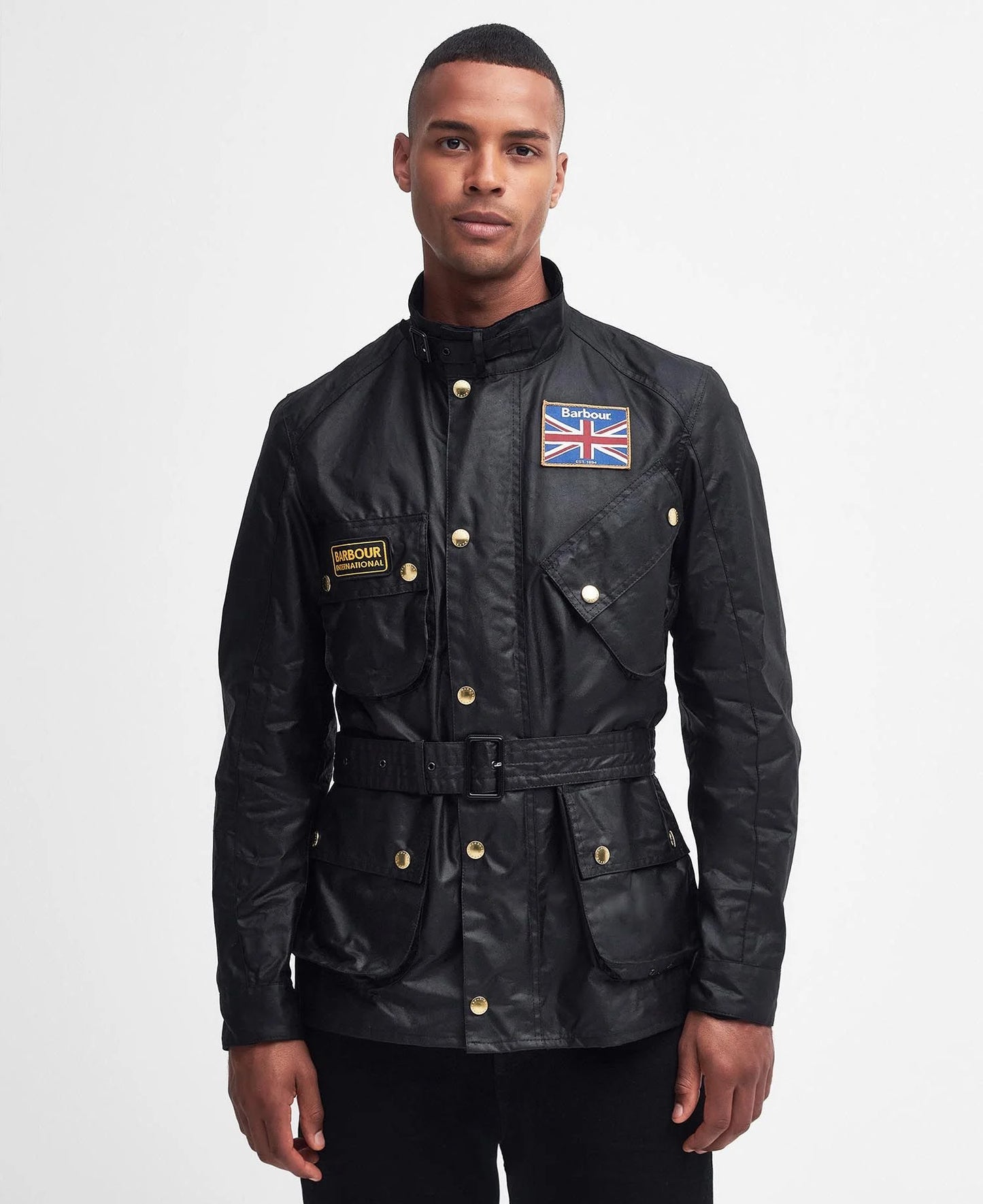 Barbour Giacca cerata Union Jack