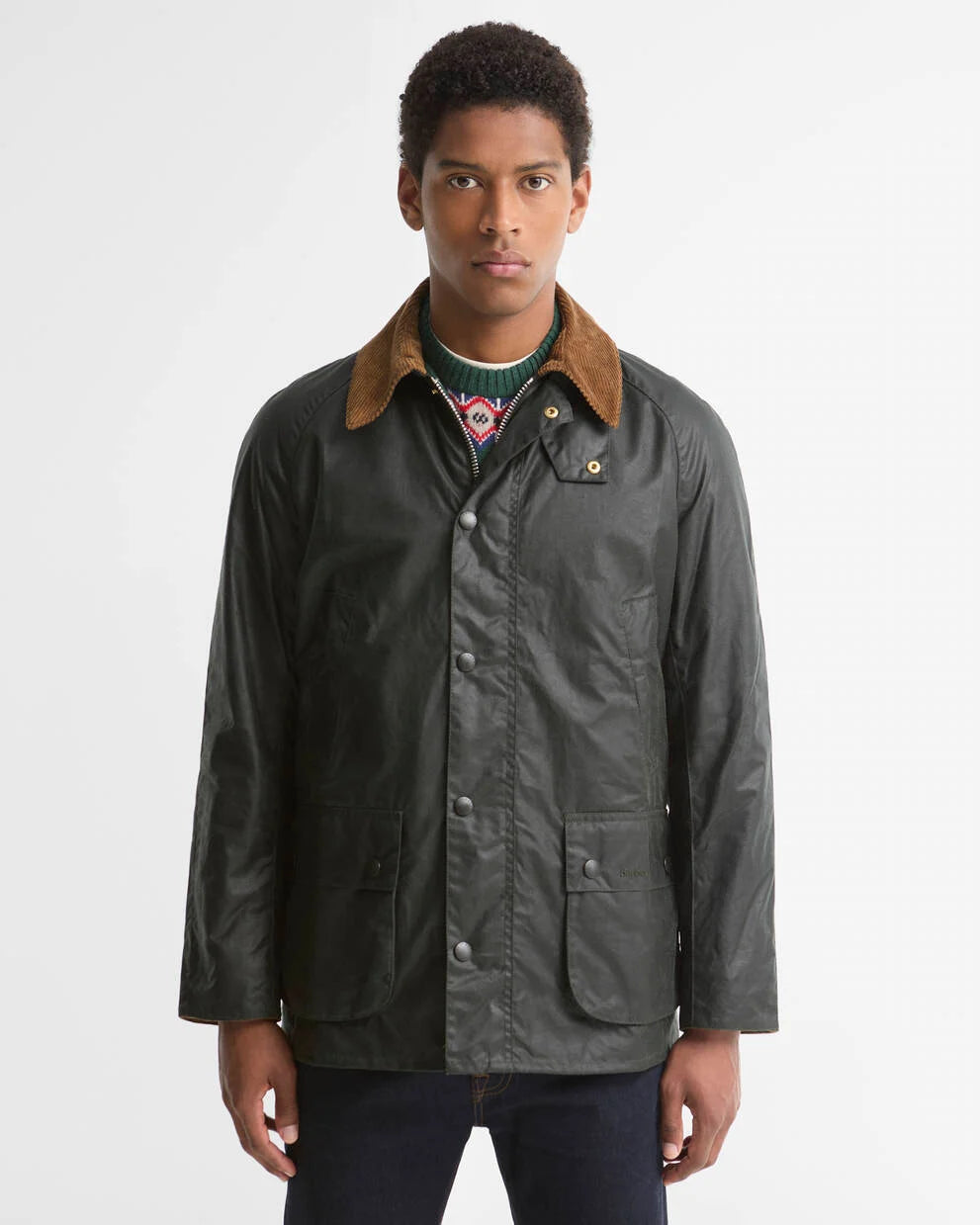 Barbour Festive Ashby Waxed Jacket