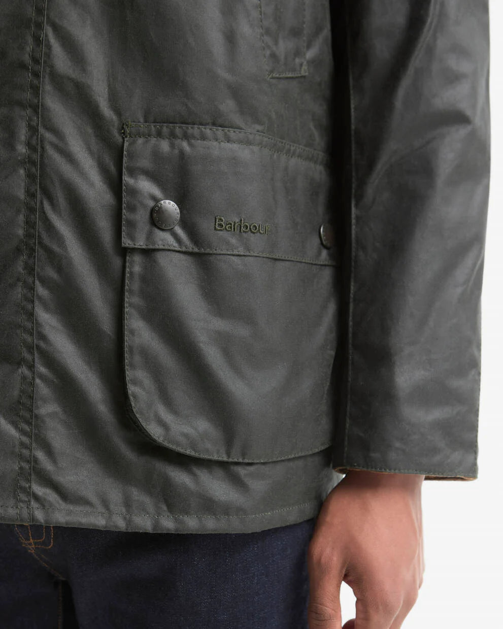 Barbour Festive Ashby Waxed Jacket