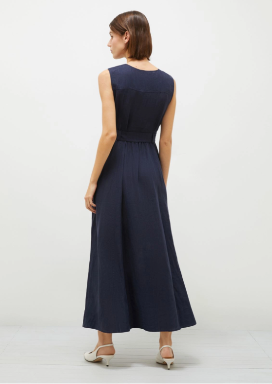 Marella Abito in lino smanicato
