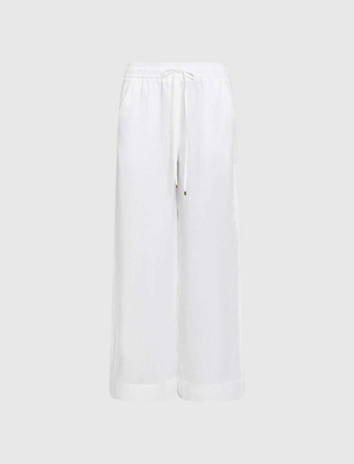 Marella Pantalone dritto in lino 