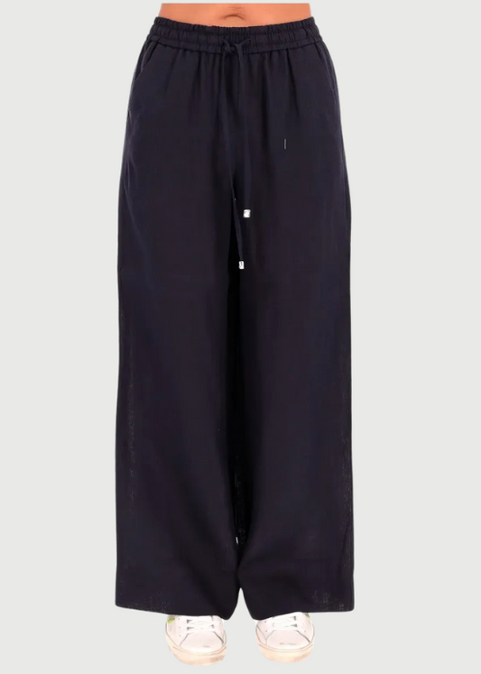 Marella Pantalone dritto in lino Mattino