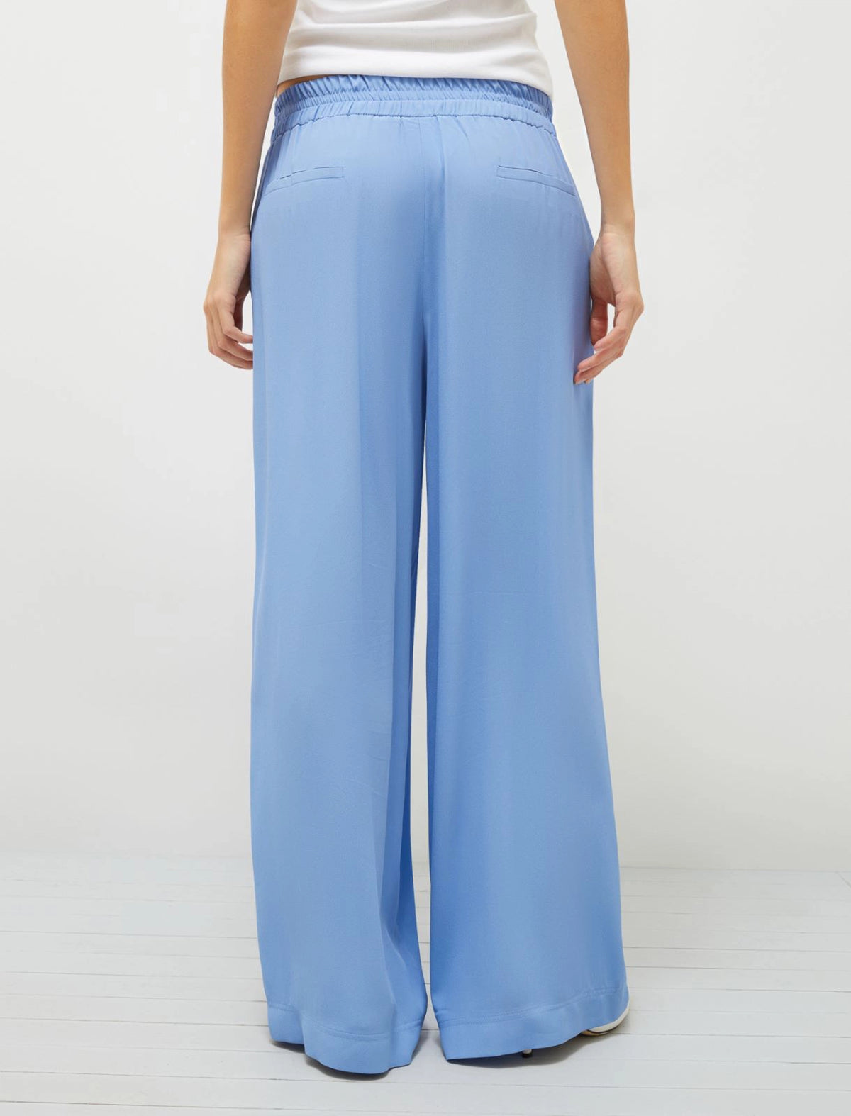 Marella pantalone dritto in misto seta Aidone