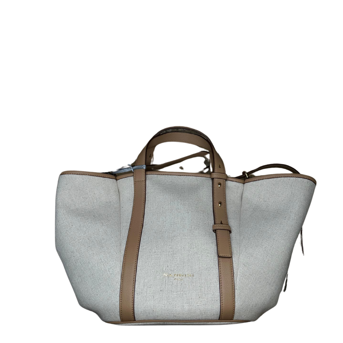 Nannini Laura Canvan e pelle bag