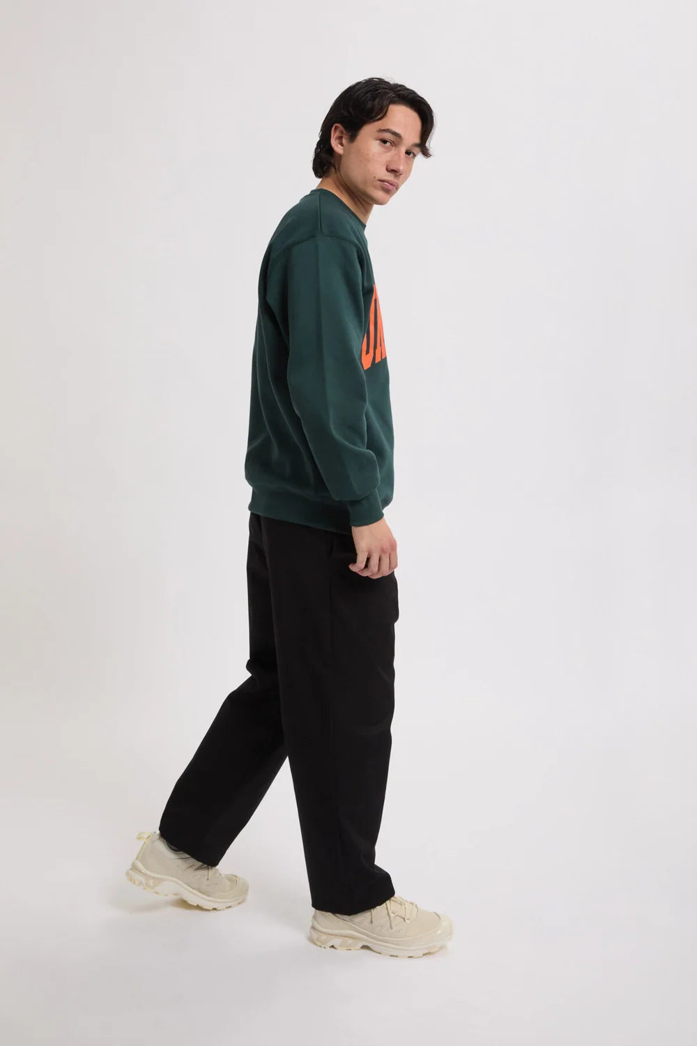 Universal Overall Pantaloni in twill dal taglio classico