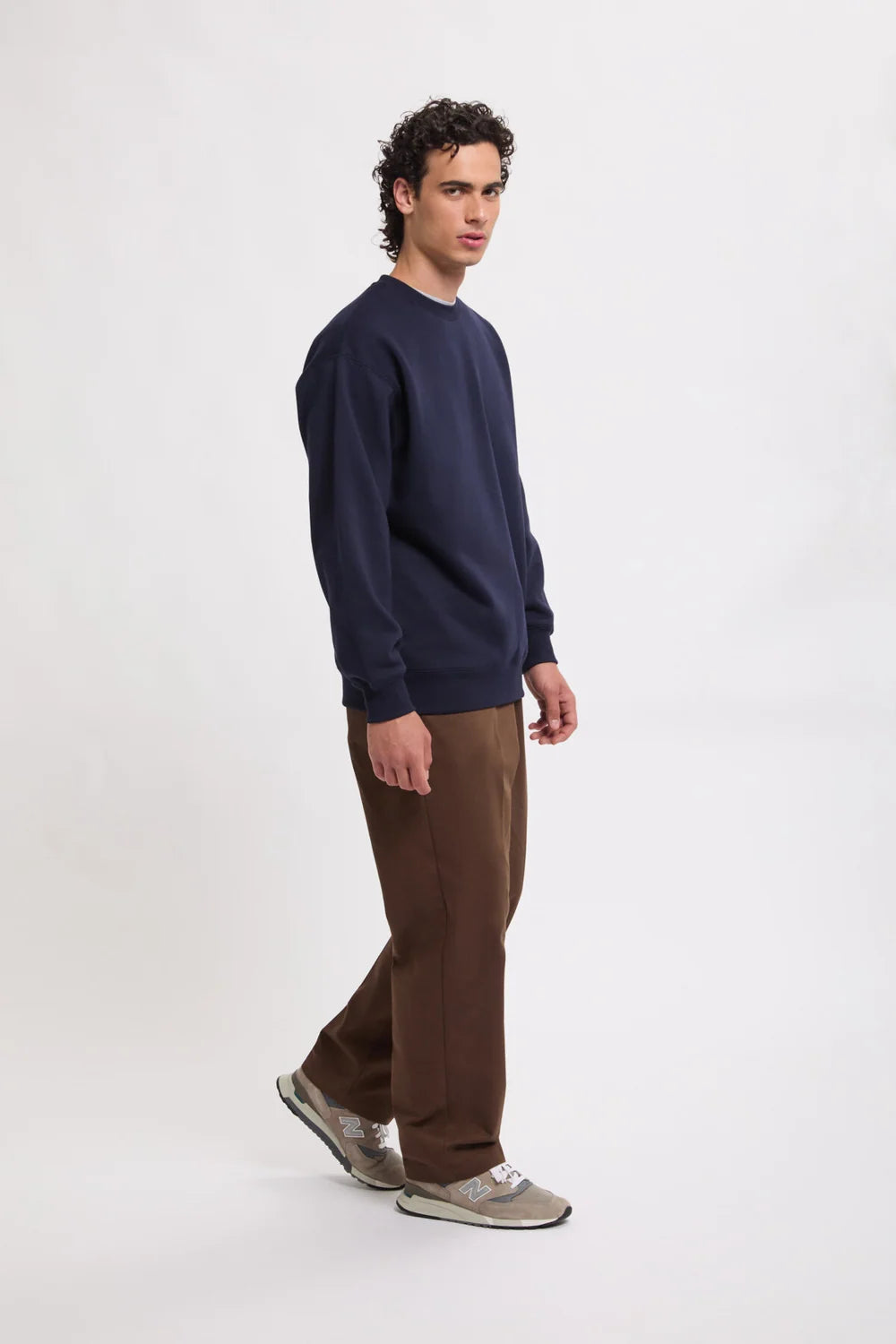 Universal Overall Pantaloni in twill dal taglio classico