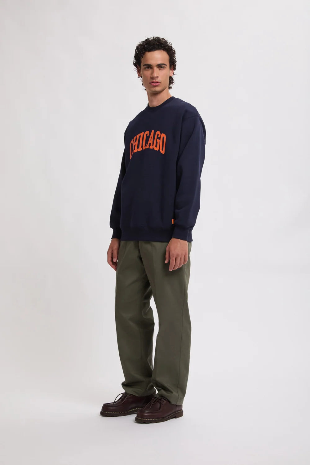 Universal Overall Pantaloni in twill dal taglio classico