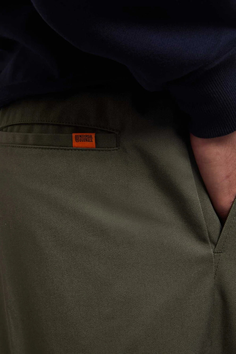 Universal Overall Pantaloni in twill dal taglio classico