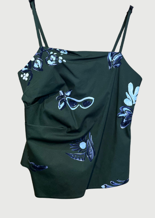 Marella Top in maglia stropicciata