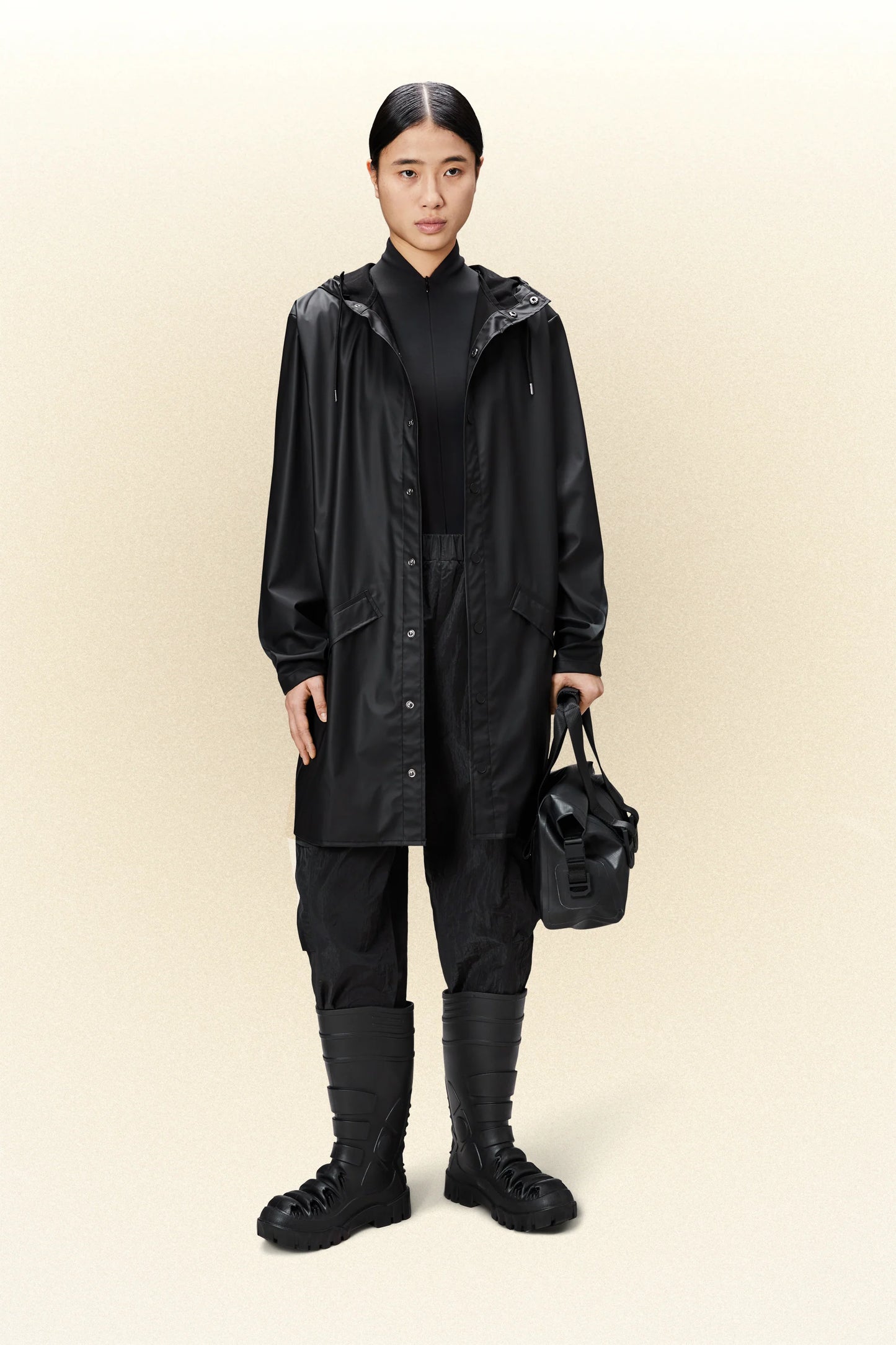 RAINS Giacca Unisex Long Jacket
