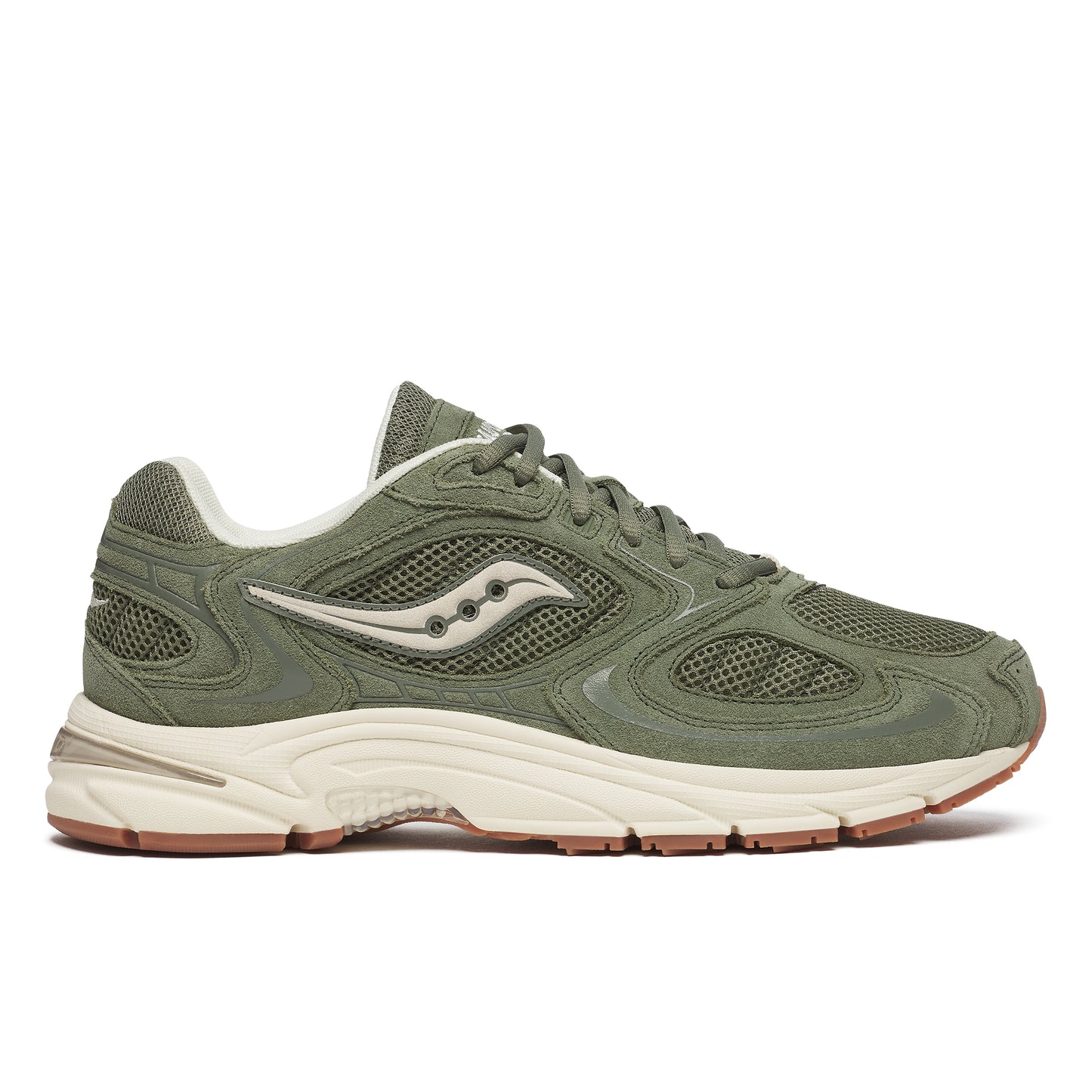 SAUCONY S70898-1 GRID JAZZ - OLIVE/OFF WHITE