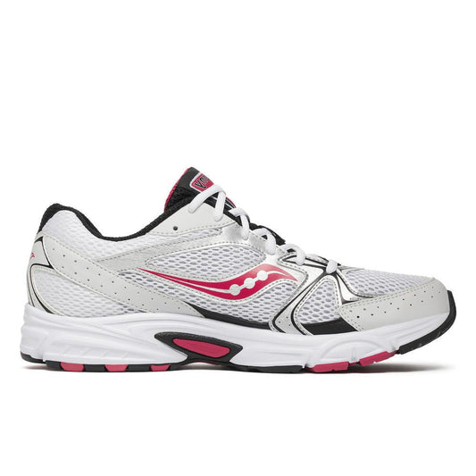 SAUCONY S70812-10 RIDE MILLENNIUM - WHT/SILVER/RED