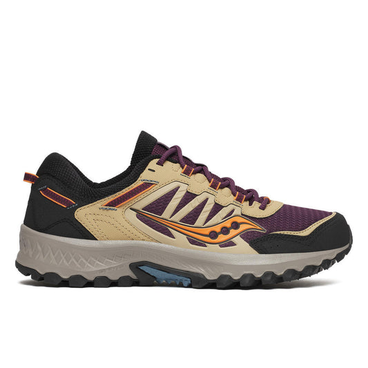 SAUCONY S70814-7 GRID PEAK - PURPLE/ORANGE