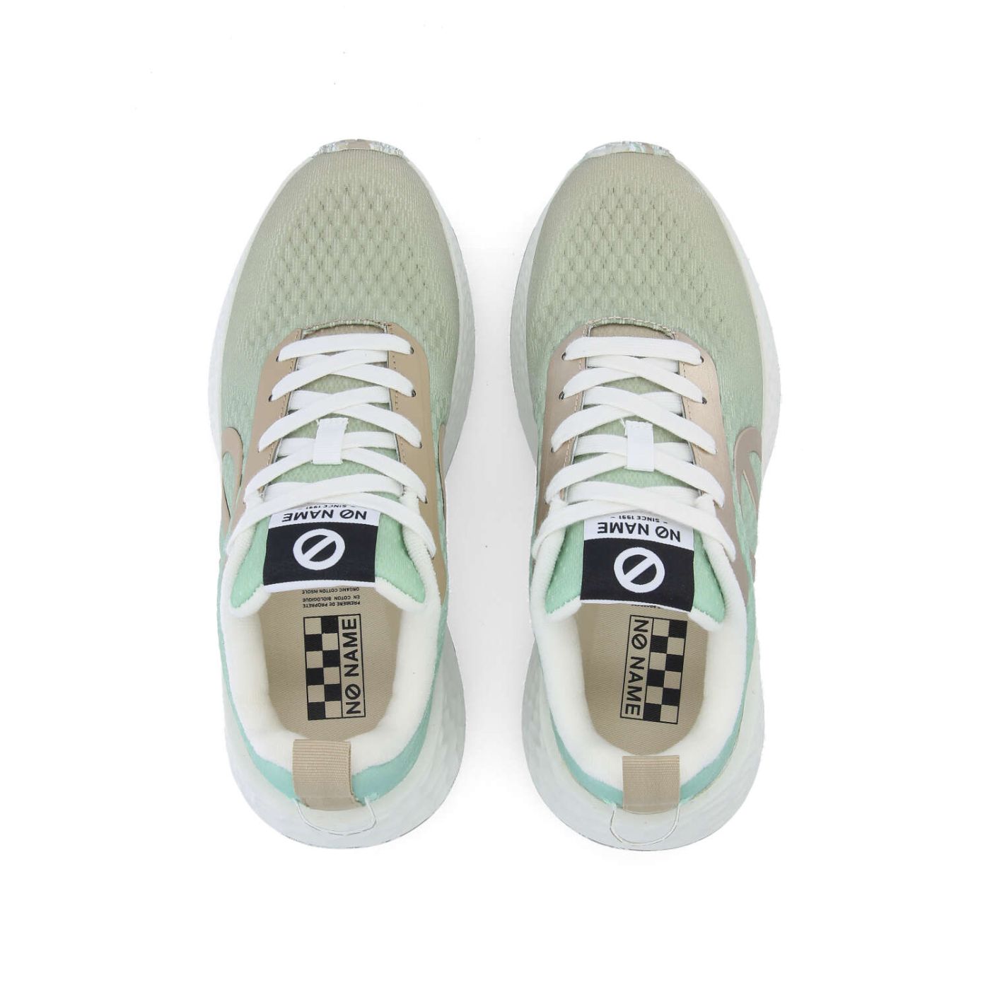 NO NAME CARTER FLY W Gradient Mint Nude