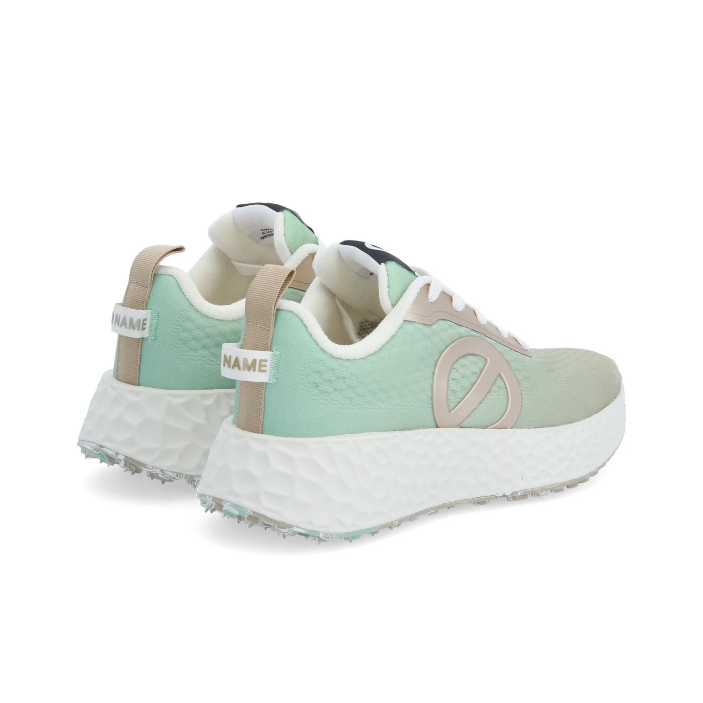 NO NAME CARTER FLY W Gradient Mint Nude