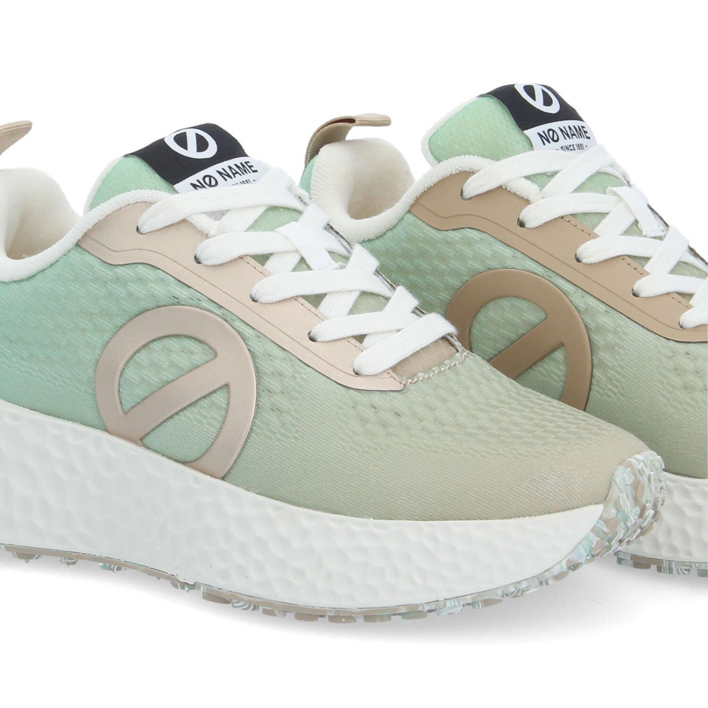 NO NAME CARTER FLY W Gradient Mint Nude