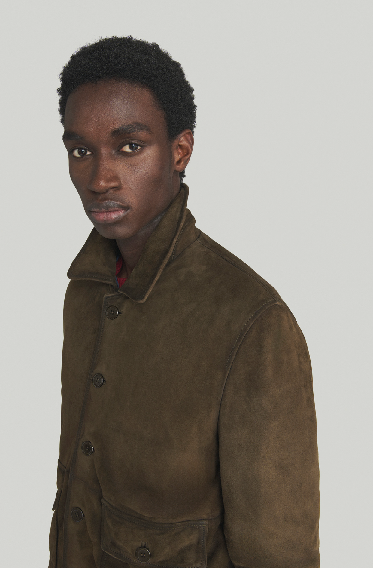 Roy Roger's Newman Jacket in vintage effect Suede