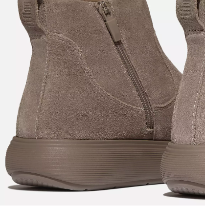 Fitflop iQ-COMFF Stivaletti in Camoscio con Zip