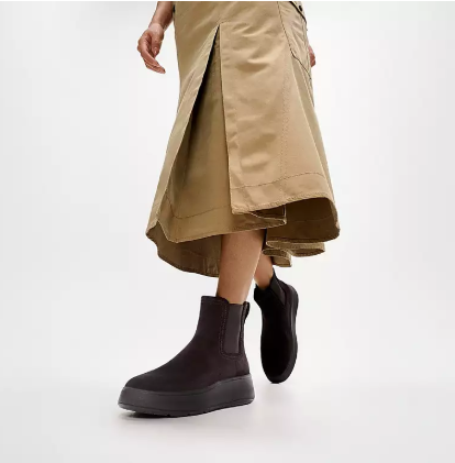 Fitflop F-MODE Stivali Chelsea in Camoscio Stitch