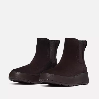 Fitflop F-MODE Stivali Chelsea in Camoscio Stitch