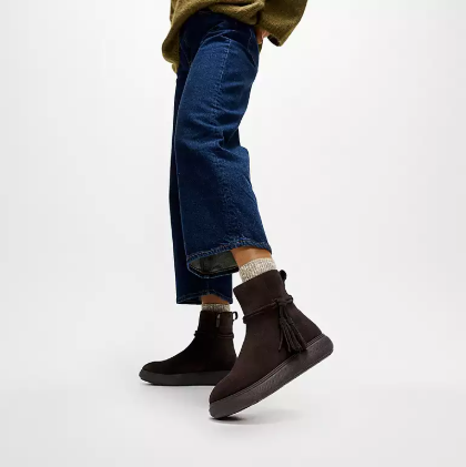 Fitflop iQ-COMFF Stivaletti Bassi in Camoscio con Nappe