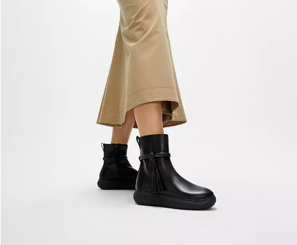 Fitflop iQ-COMFF Stivaletti Bassi in Pelle con Nappe