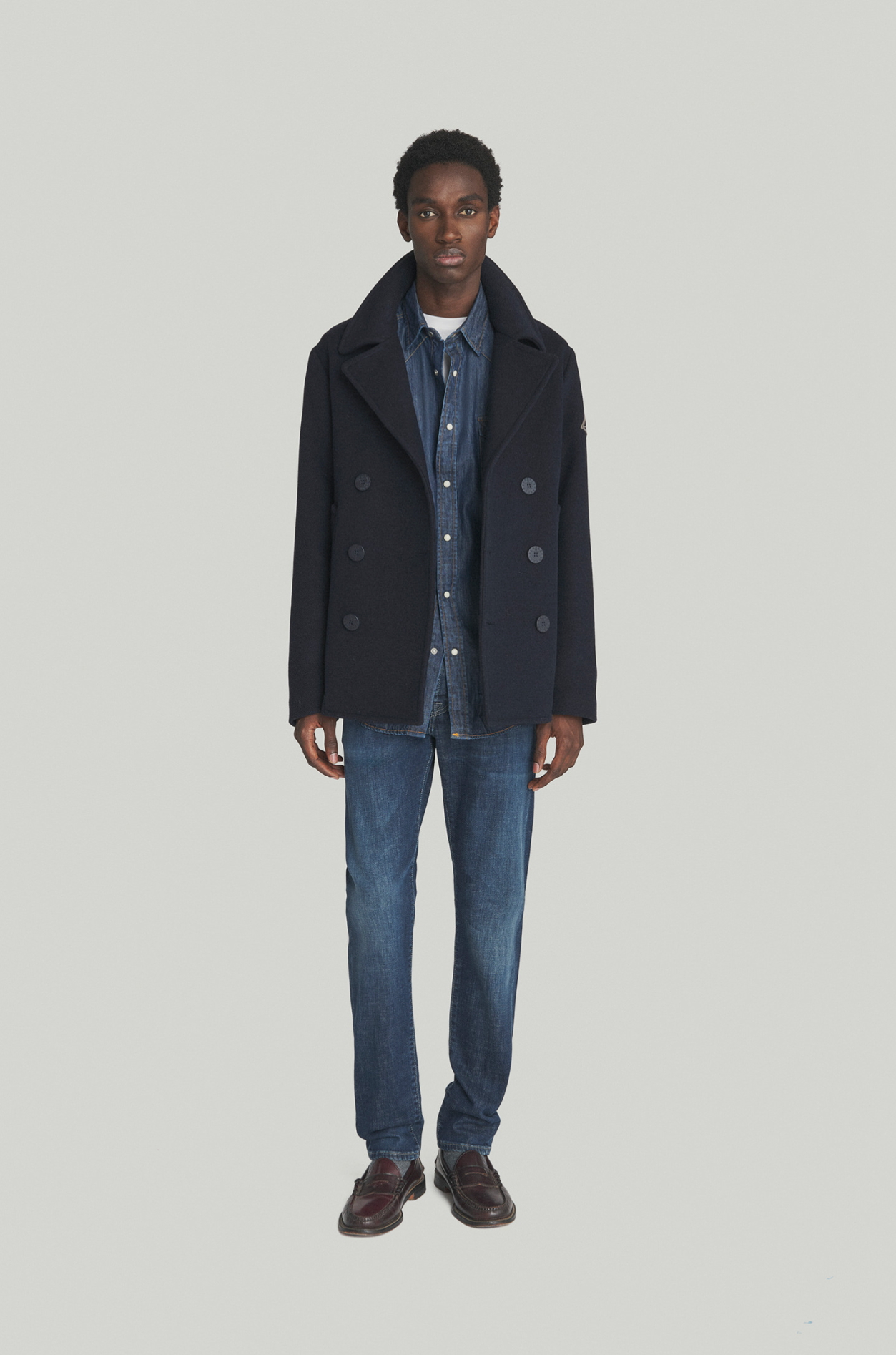 Roy Roger’s Melton Wool Peacoat