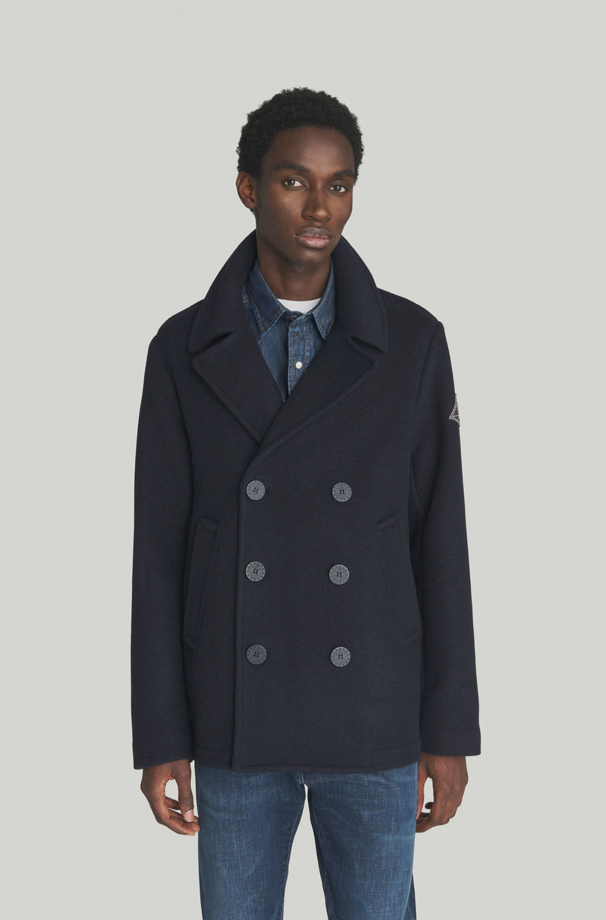 Roy Roger’s Melton Wool Peacoat