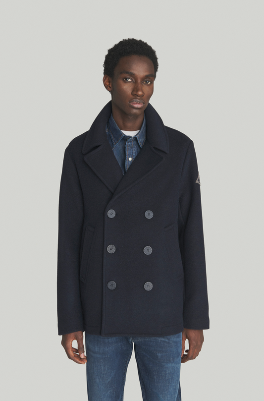 Roy Roger’s Melton Wool Peacoat