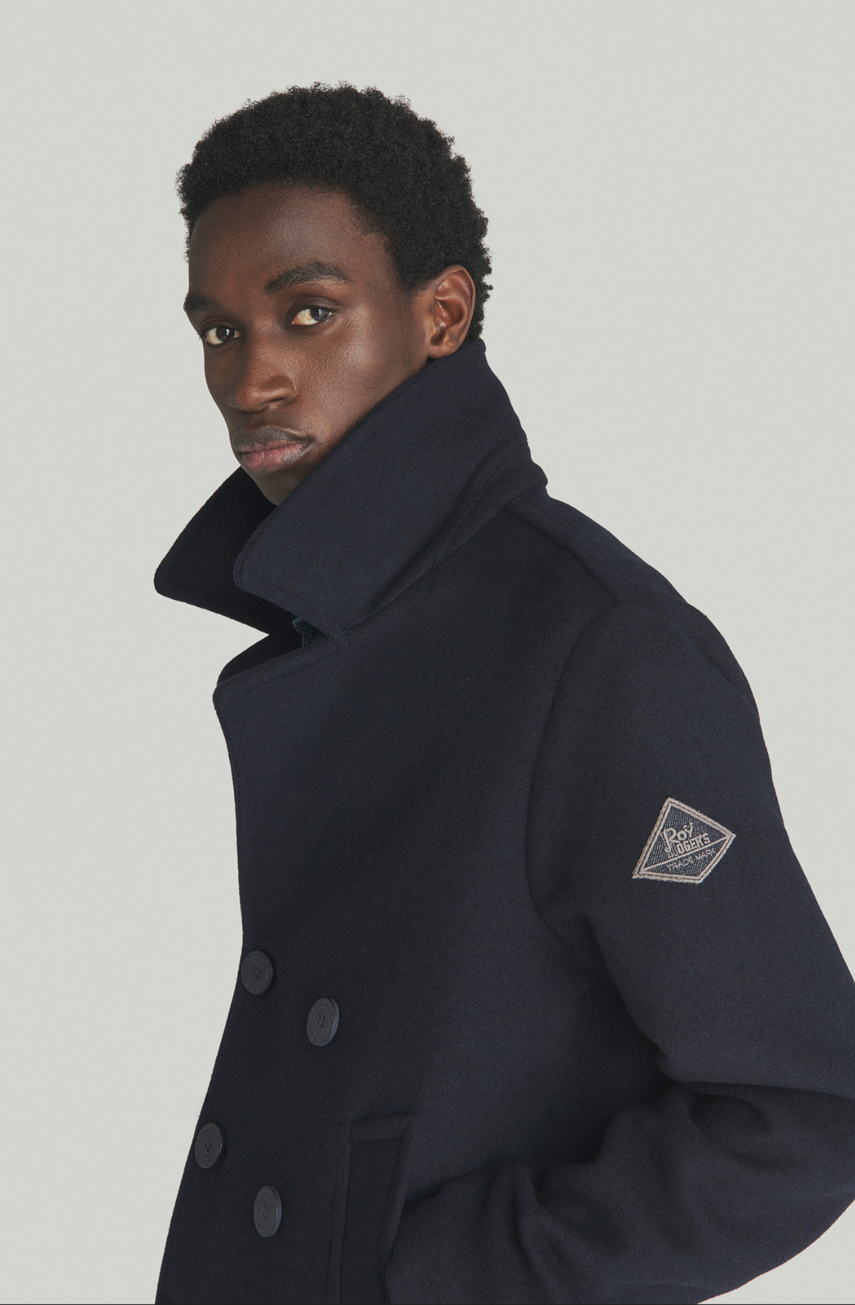 Roy Roger’s Melton Wool Peacoat