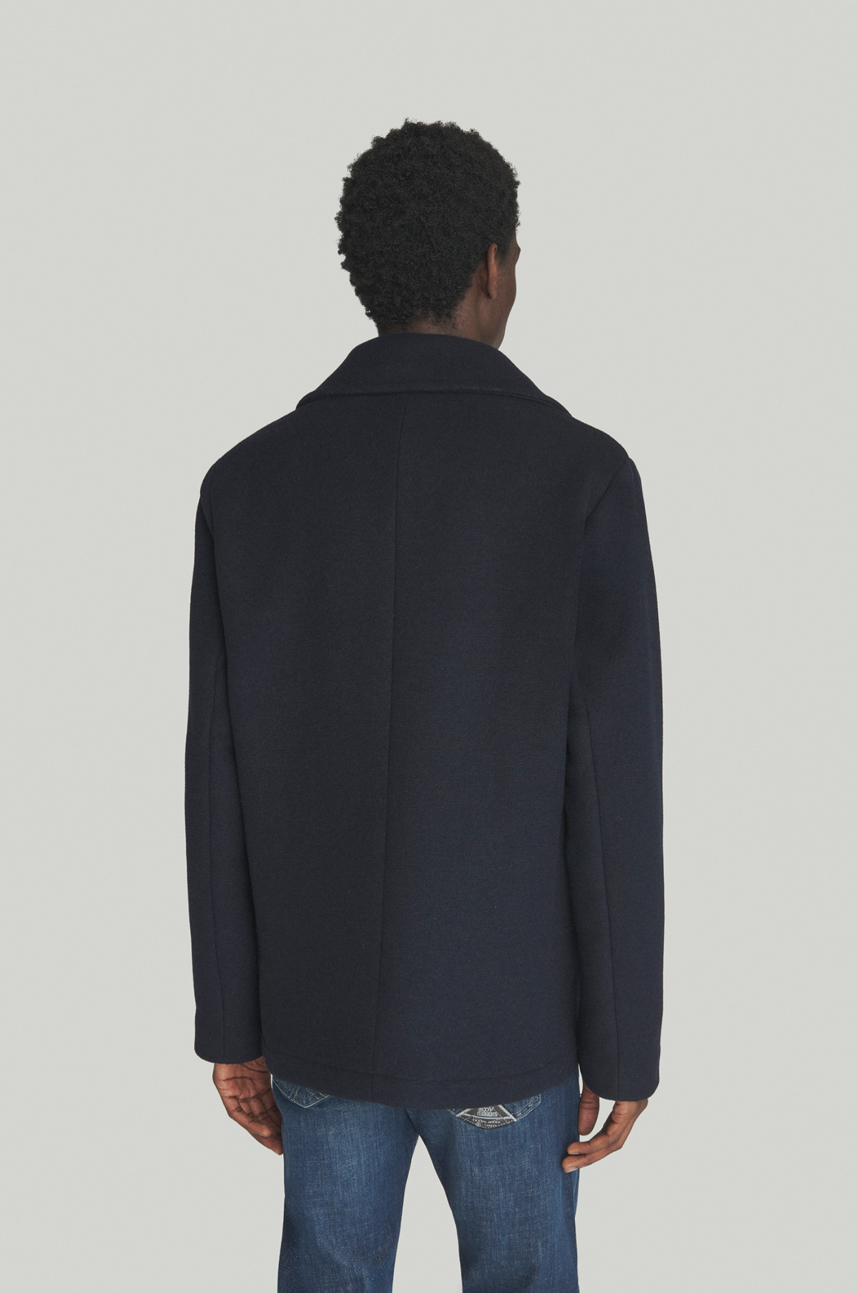 Roy Roger’s Melton Wool Peacoat