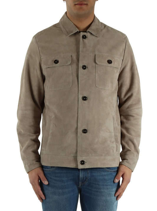 HESKIMO Overshirt Pelle