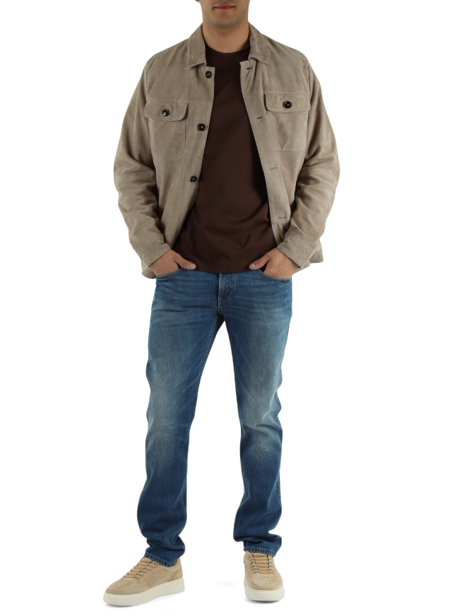 HESKIMO Overshirt Pelle