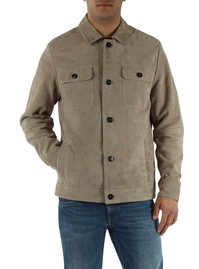 HESKIMO Overshirt Pelle