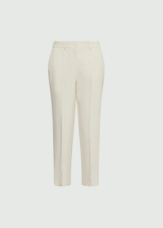 Marella Pantaloni slim fit in viscosa e lino stretch