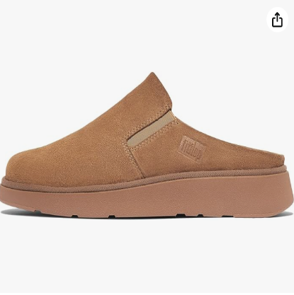 Fitflop GEN-FF Sabot in pelle scamosciata elasticizzata