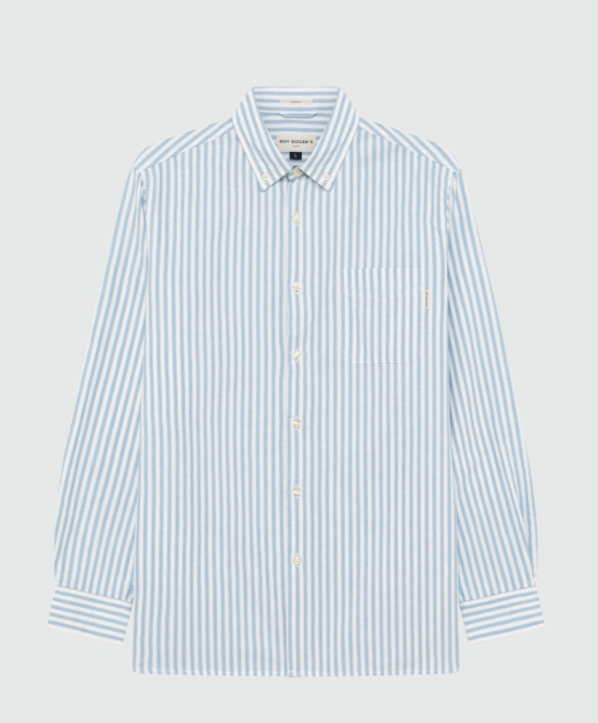 ROY ROGER'S Camicia oxford a righe