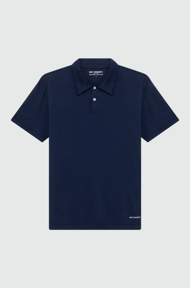 ROY ROGER'S Polo Supima Jersey