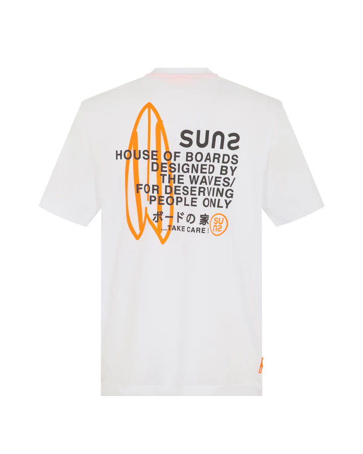 Suns T-shirt uomo Paolo Surf in cotone