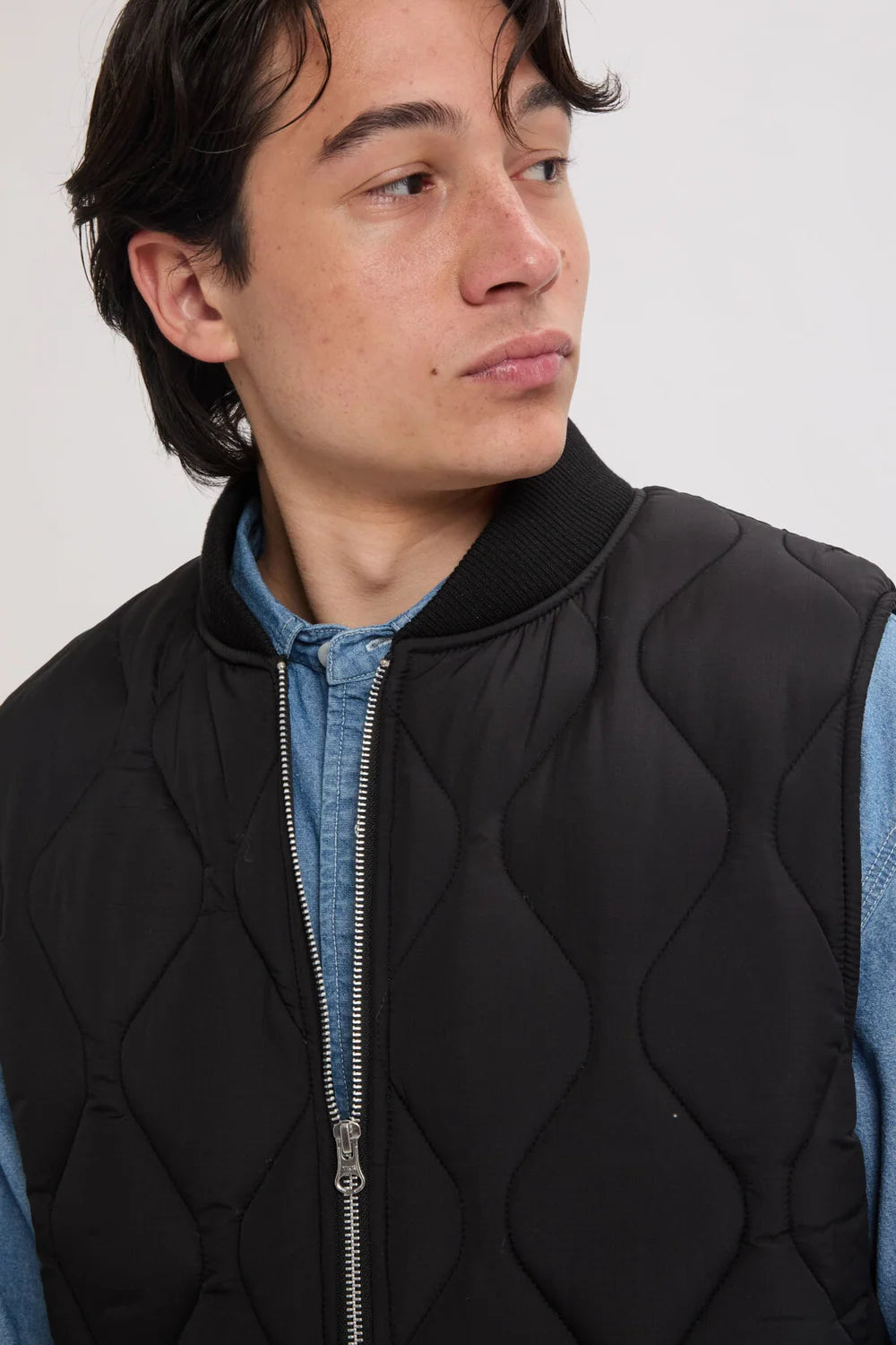Universal Overall Gilet trapuntato