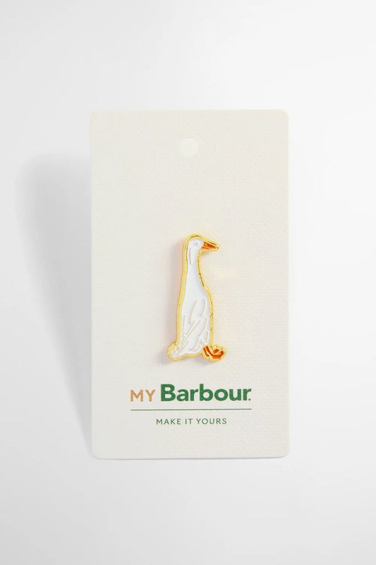 Barbour Runner Duck Pin Badge