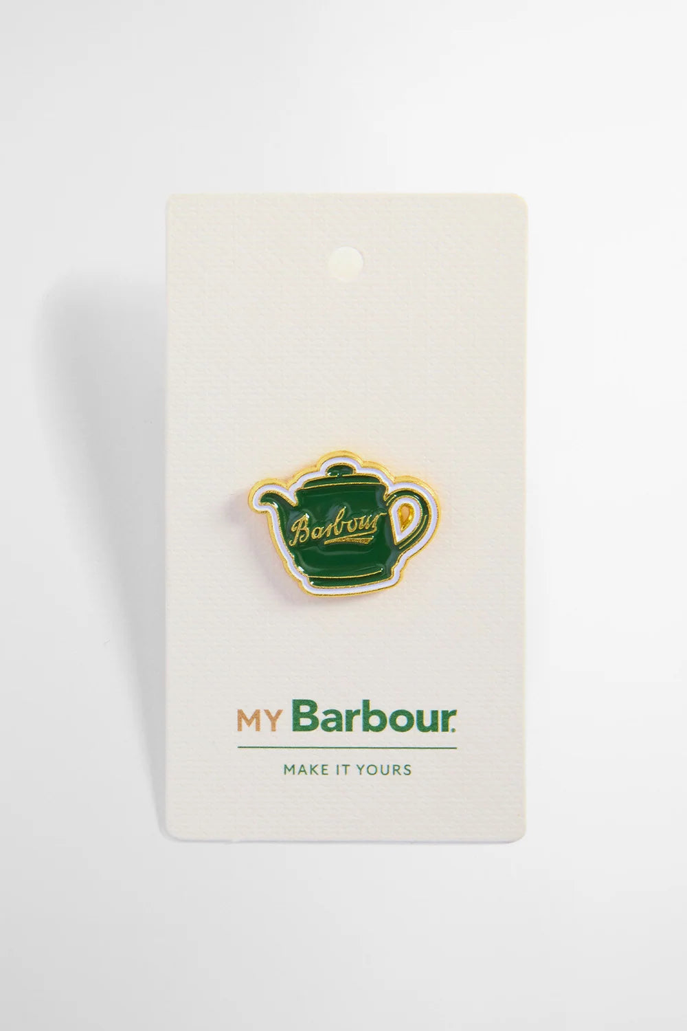 Barbour Teapot Pin Badge