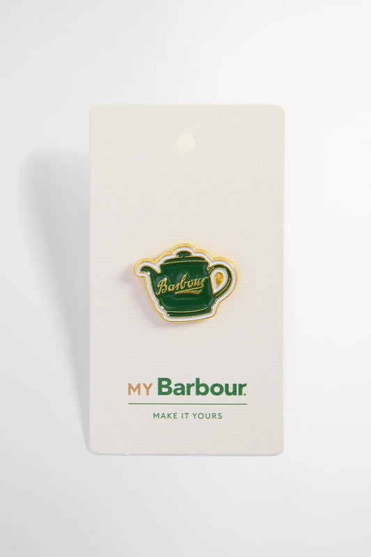 Barbour Teapot Pin Badge