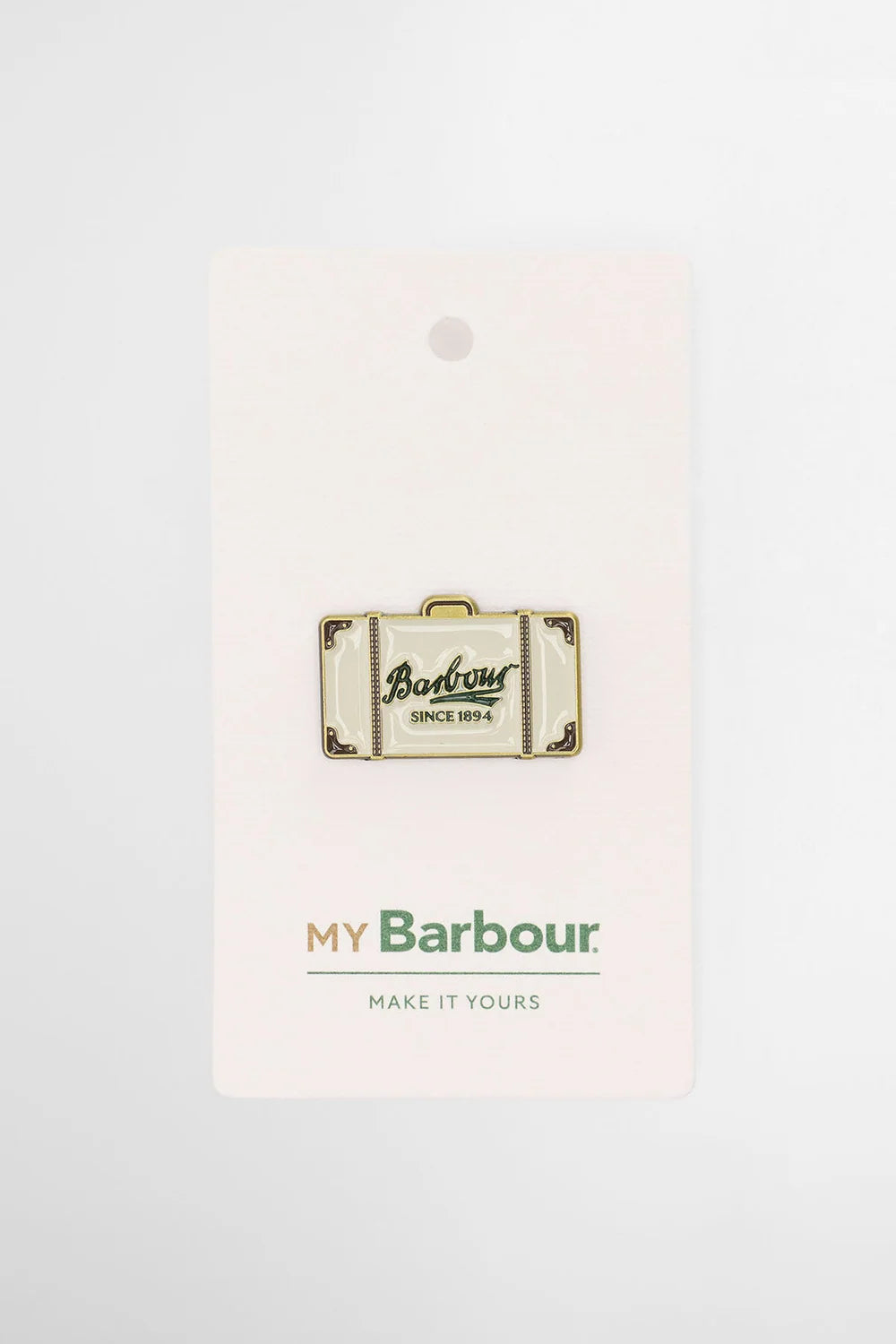 Barbour Luggage Pin Badge