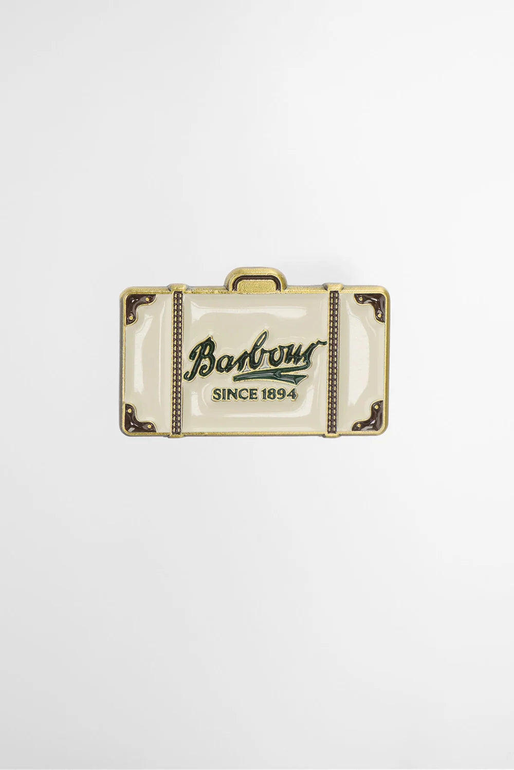Barbour Luggage Pin Badge