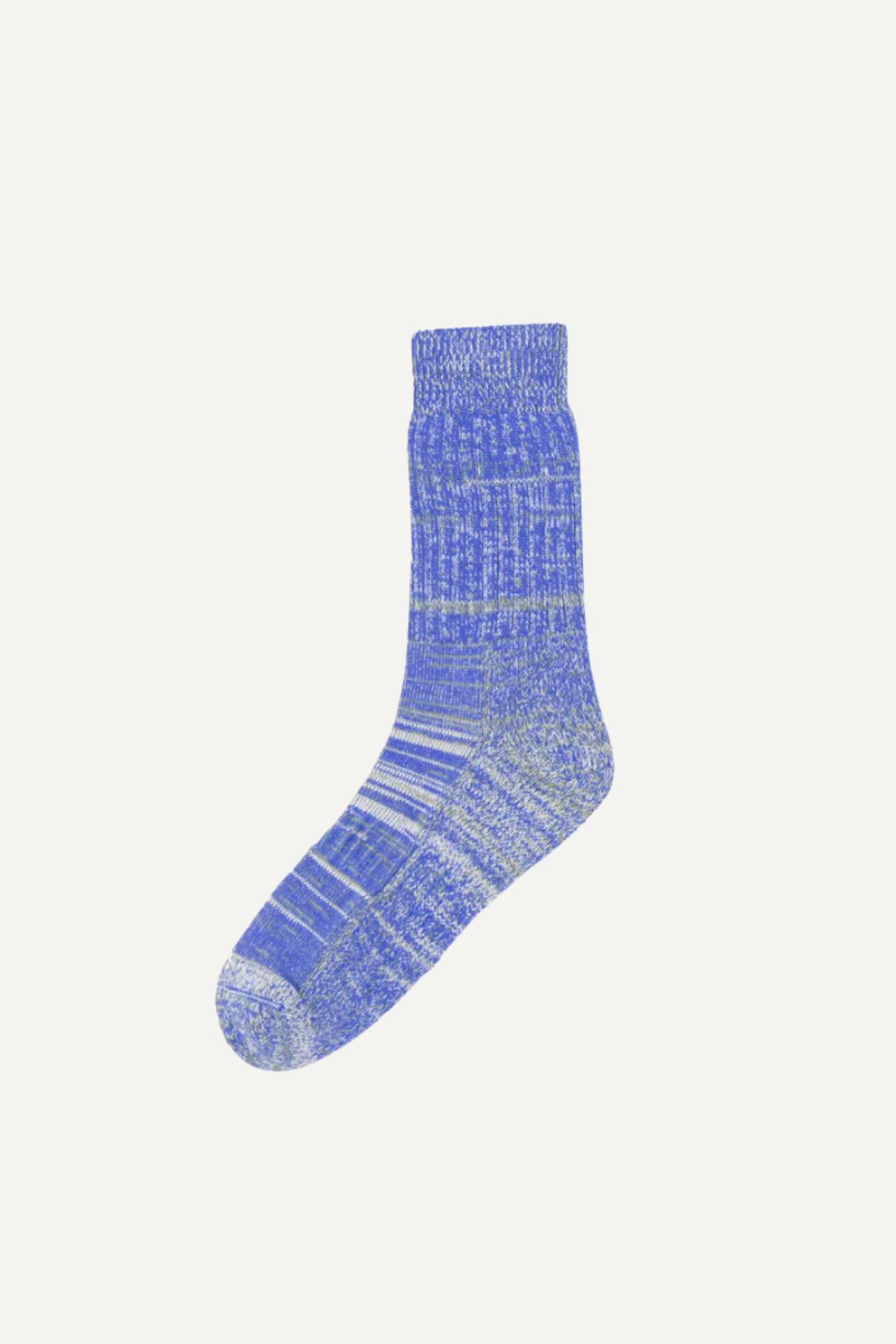 Uskees organic cotton sock - ultra blue mix