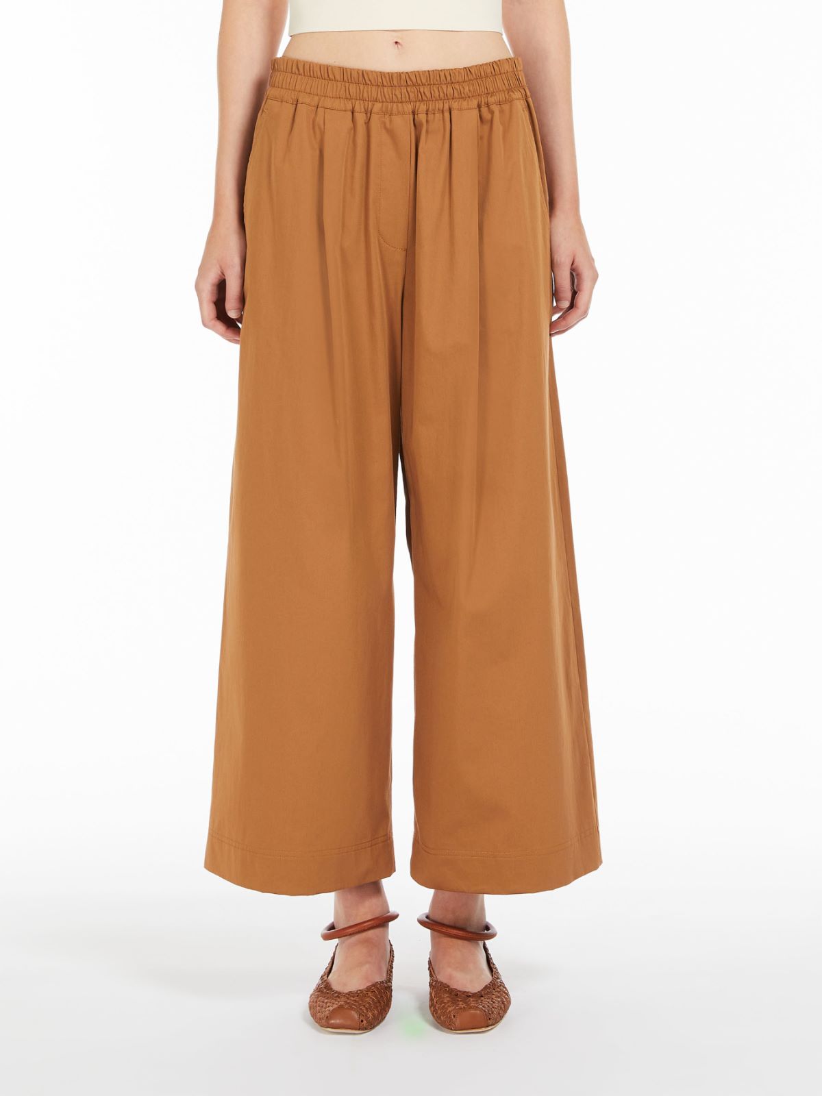 WeekEnd Max Mara pantalone morbido in cotone